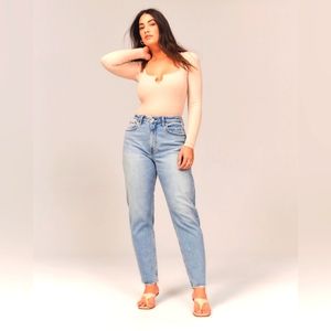 Abercrombie and Fitch The 80s Mom High Rise
